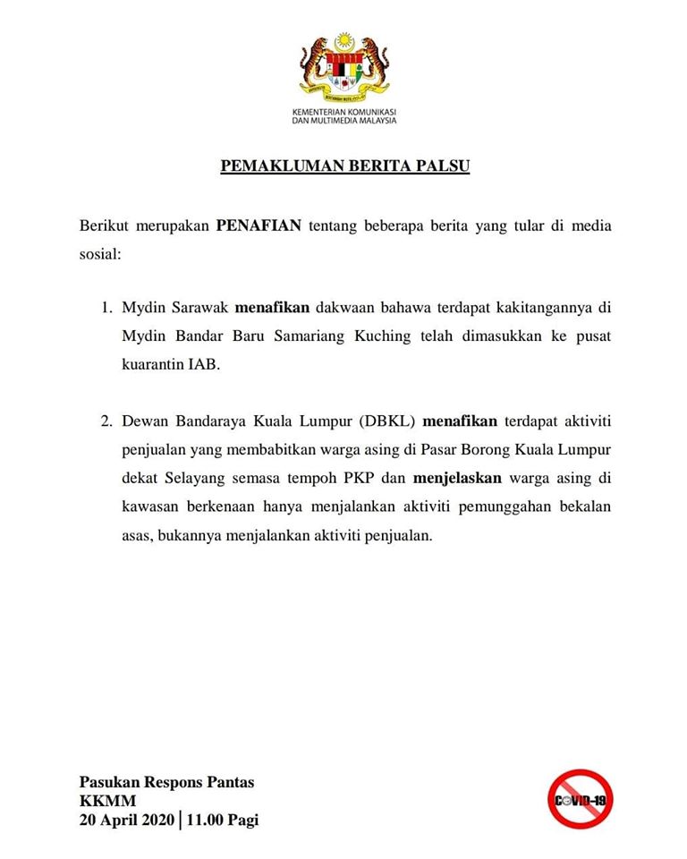 penafian berita palsu 200420