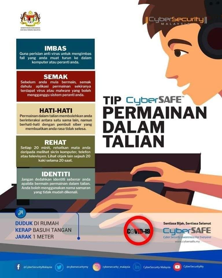 tips cybersafe online game