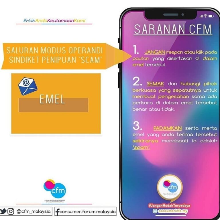 modus operandi scam email