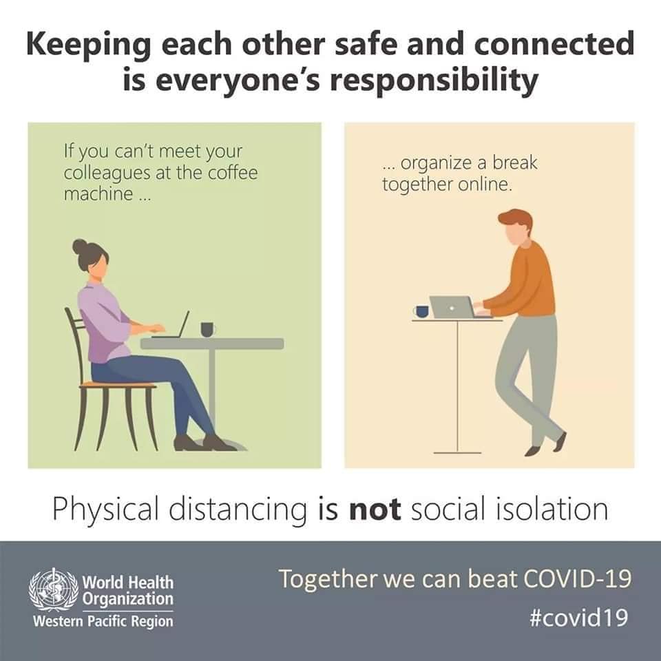 physical distancing is not social isolation 2