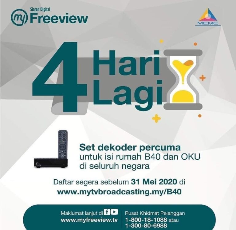 set dekoder percuma ntuk b40 dan OKU