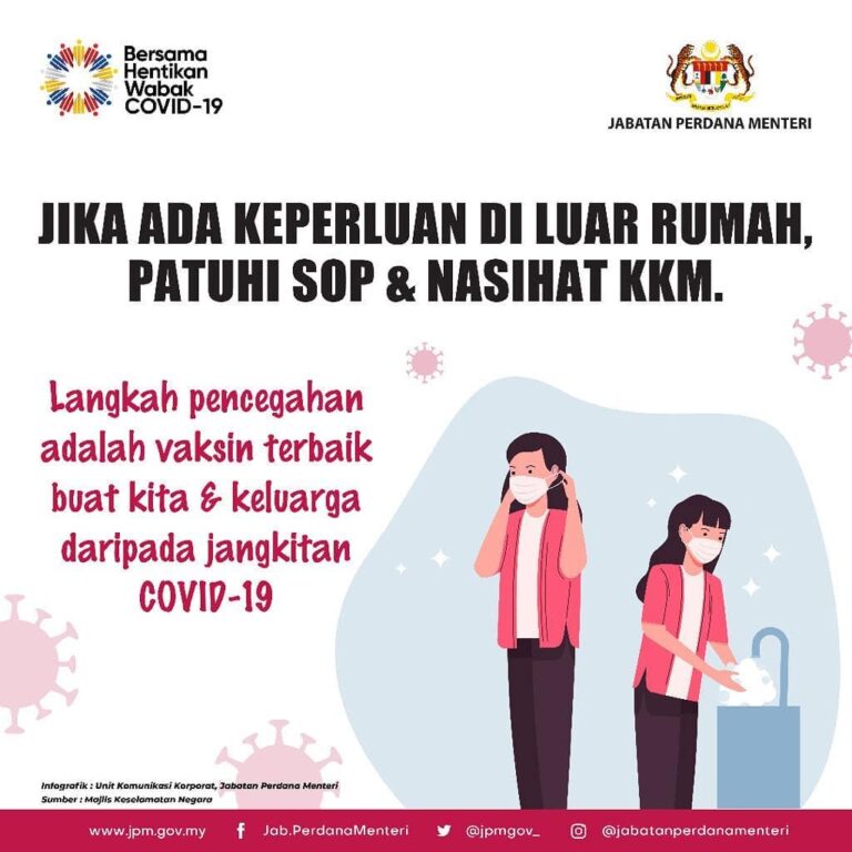 patuhi SOP dan nasihat KKM