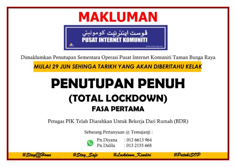 lockdown notis extend julai