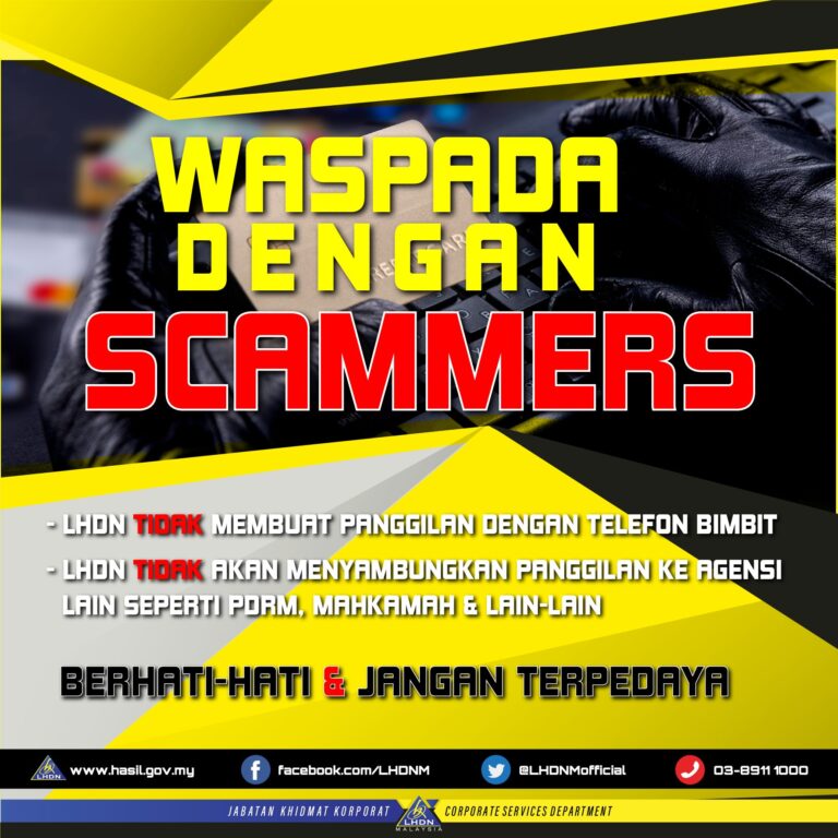 Waspada Dengan Scammers